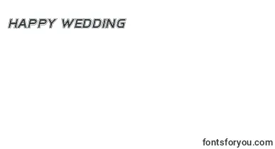 interbureauacadital font – happy Wedding Day Fonts